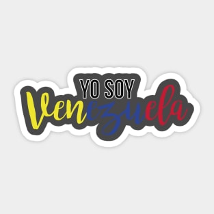 Yo Soy Venezuela! Sticker